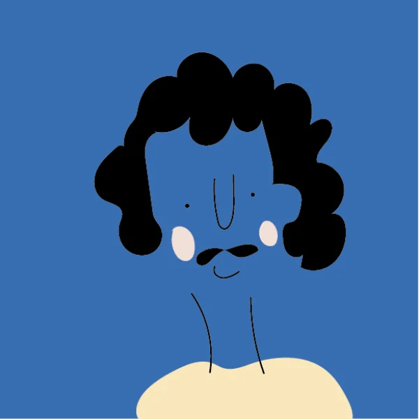 2026_elpos_Illustration_Mann Portrait